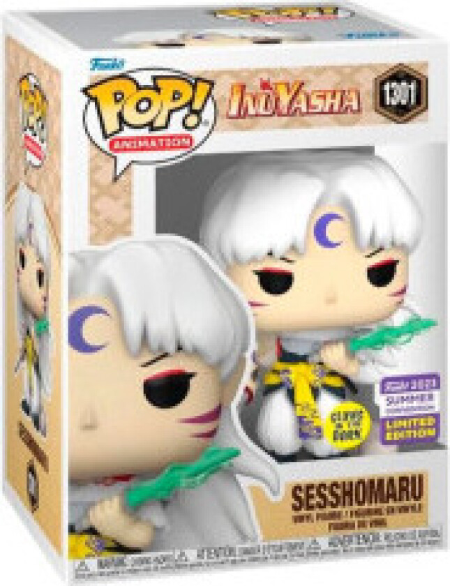 POP-figur Inuyasha Sesshomaru Eksklusivt