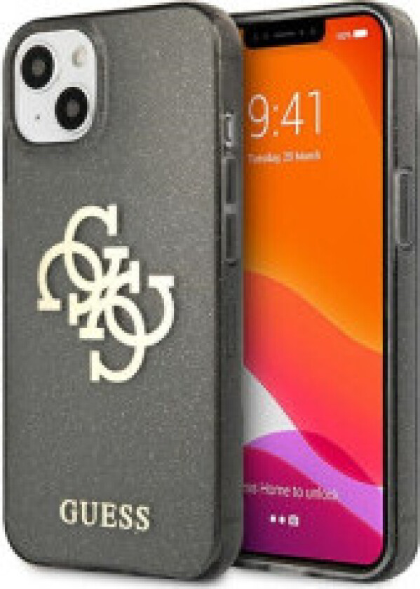 Guess Glitter 4G Big Logo - Deksel til iPhone 13 mini