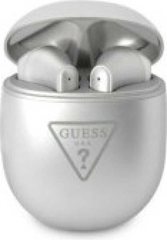 Guess Triangle-logo - TWS-hodetelefoner + dokkingstasjon