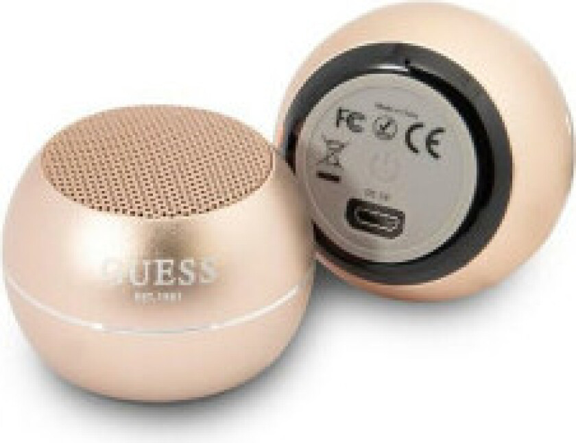 Guess Mini Bluetooth-høyttaler 3W 4H