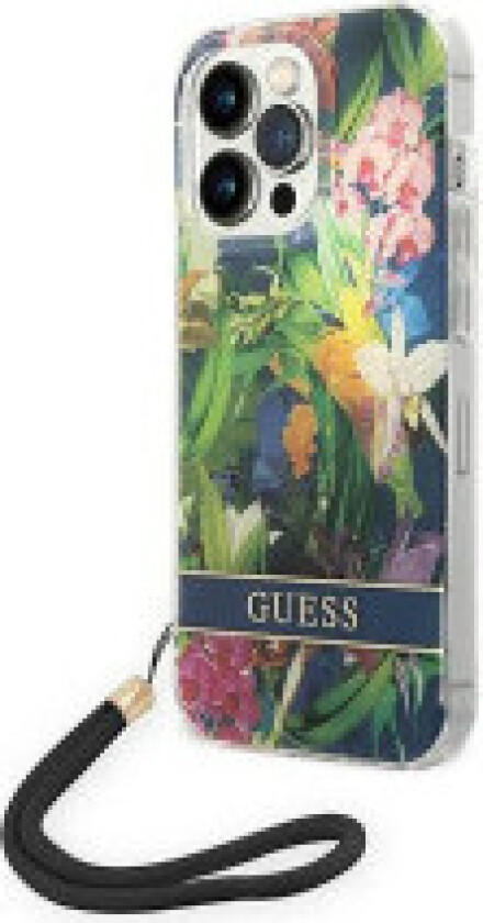 Guess Flower Cord - Deksel til iPhone 14 Pro