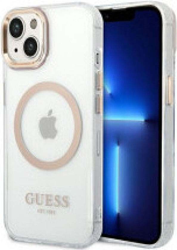 Guess Metal Outline MagSafe - Deksel til iPhone 14