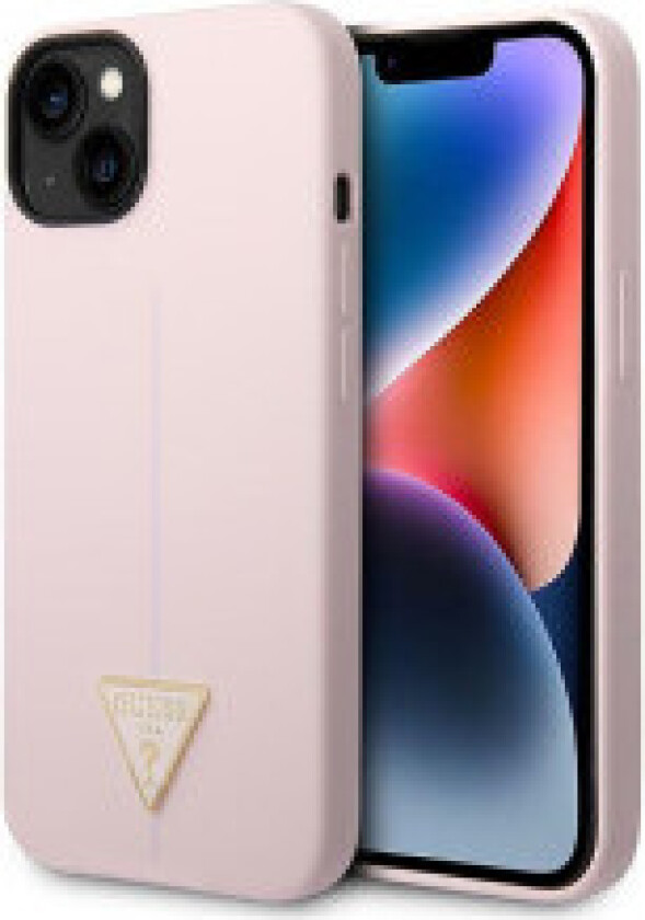 Guess Silikon Triangle Logo - Deksel til iPhone 14 Plus