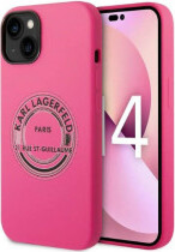Karl Lagerfeld Silikon RSG - Deksel til iPhone 14 Plus