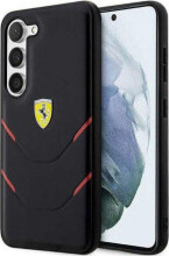 Ferrari Hot Stamp Lines - Deksel til Samsung Galaxy S23+