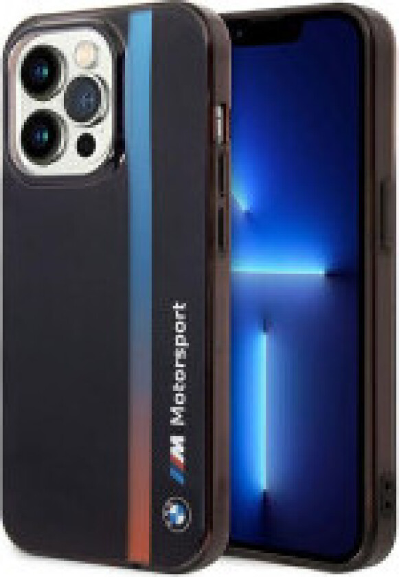 BMW Tricolor Stripe - Deksel til iPhone 14 Pro