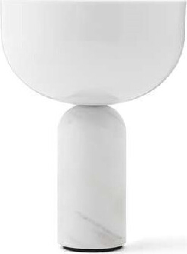 Kizu bærbare bordlampe White marble