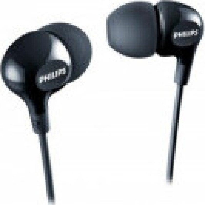 Philips In-Ear-hodetelefoner/hodesett svart SHE3555BK