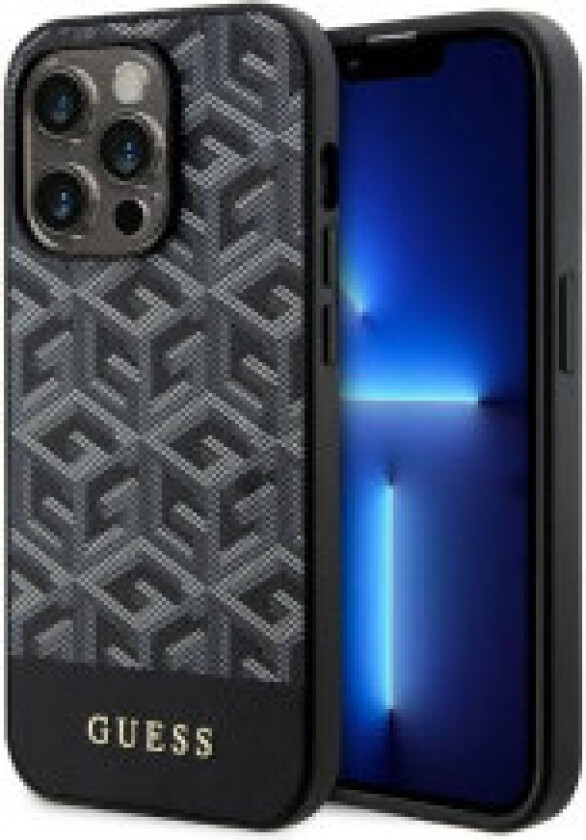 Guess GCube Stripes MagSafe - Deksel til iPhone 14 Pro