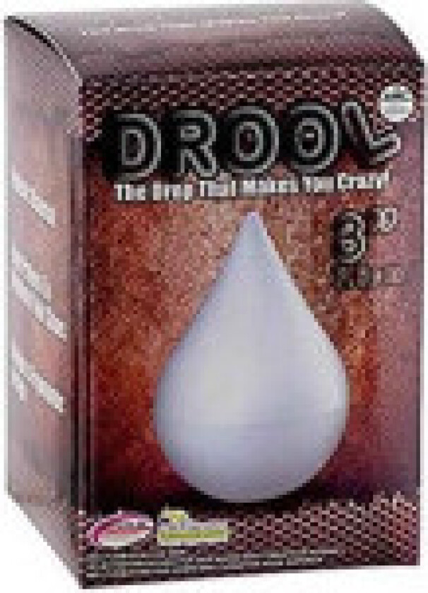DROOL MINI 3ZOLL MASTURBATOR, TPR, CLEAR, 7, 6CM
