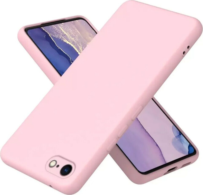 iPhone SE (2022 / 2020) / 8 / 7 Silikon Deksel - Rosa