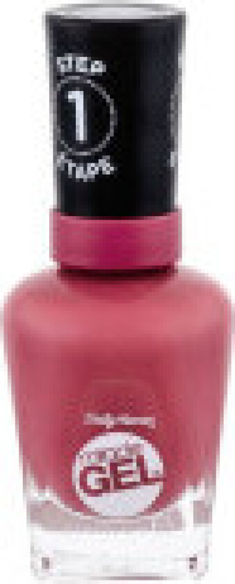 - Miracle Gel 256 Proper P-rose - For Women, 14.7 ml