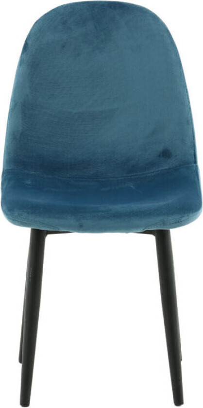 Polar spisestuestoler til barn velour blå.