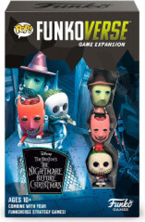 Engelske Disney Nightmare Before Christmas POP Funkoverse-utvidelse