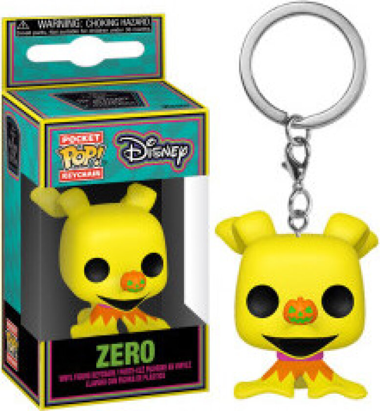 Lomme POP nøkkelring Disney Nightmare Before Christmas Zero