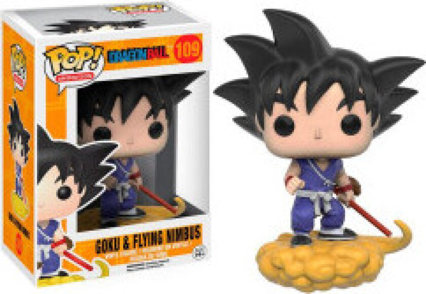 POP-figur av Dragon Ball Z Goku og Nimbus
