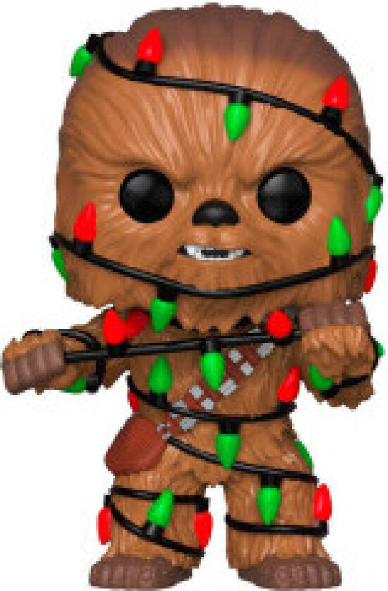 POP-figur Star Wars Holiday Chewie med lys
