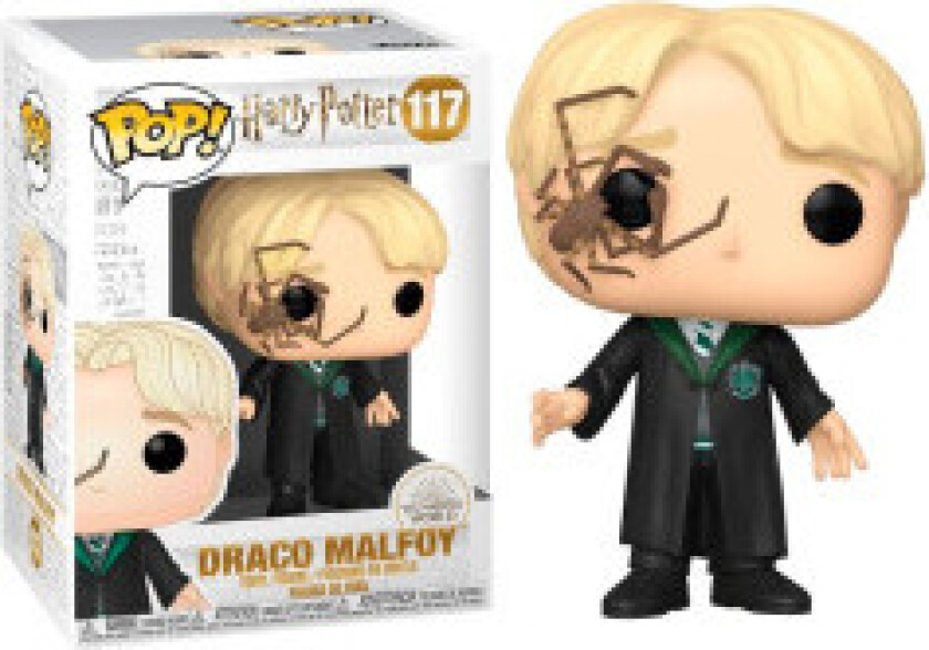 POP-figur av Harry Potter Malfoy med piske-edderkopp