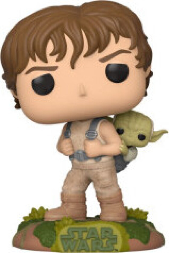 POP-figur Star Wars Training Luke med Yoda