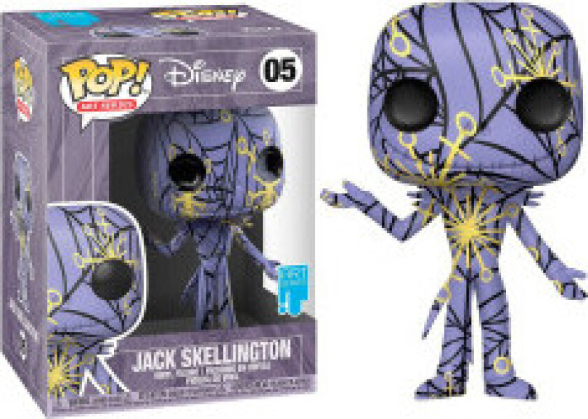 POP-figur av Disney Nightmare Before Christmas Jack Artists Series