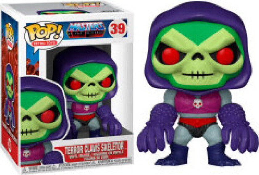 POP-figur av Masters of the Universe Skeletor med terrorklør