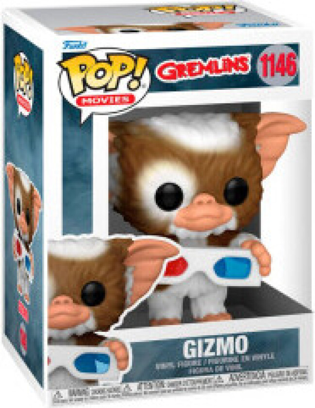 POP-figur Gremlins Gizmo med 3D-briller