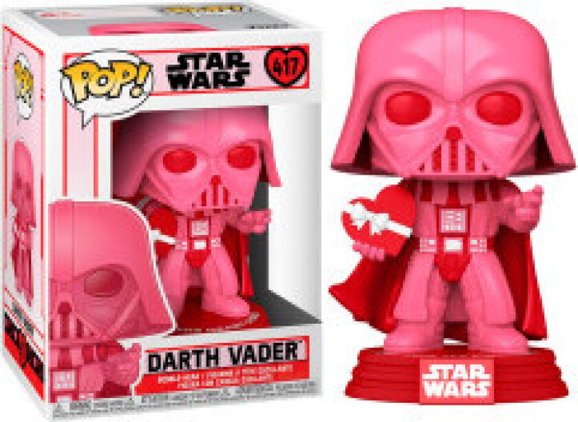 POP-figur Star Wars Valentines Vader med hjerte