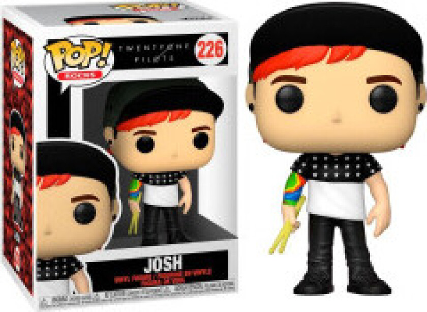 POP-figur Twenty One Pilots stresset ut Joshua Dun