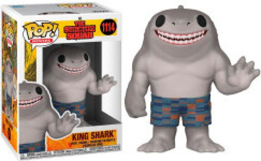 POP-figur av DC The Suicide Squad King Shark