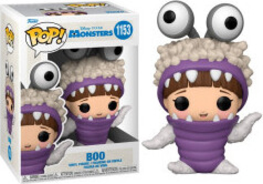POP-figur Monsters Inc 20th Boo med hette opp