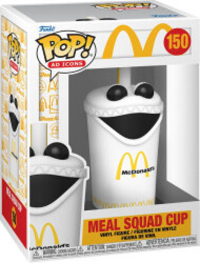 POP-figur av McDonalds Meal Squad Cup