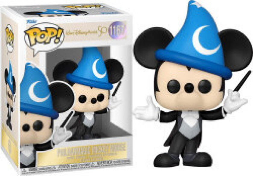 POP-figur av Disney World 50-årsjubileum Philharmagic Mickey