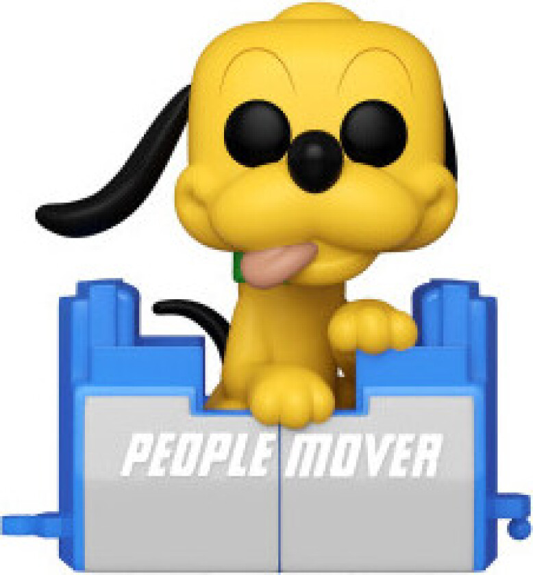 POP-figur av Disney World 50-årsjubileum Pluto People Mover