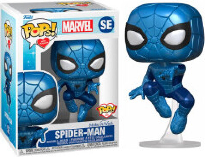 POP-figur Marvel Make a Wish Spiderman Metallic