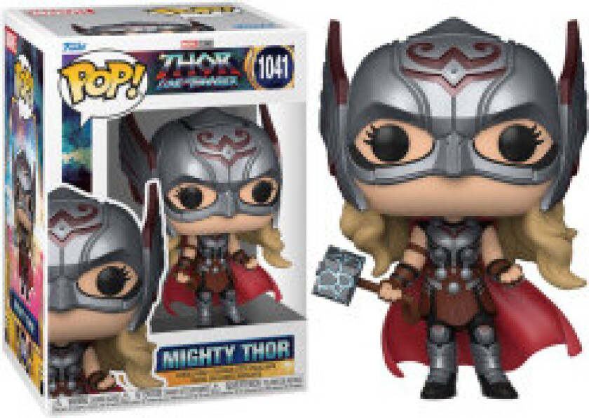 POP-figur Thor Kjærlighet og torden Mighty Thor