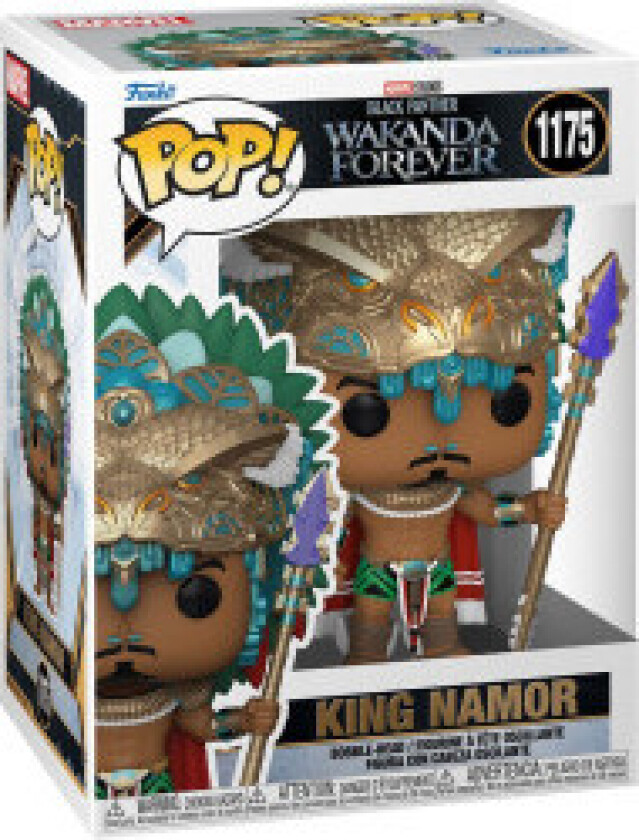 POP-figur av Marvel Black Panther Wakanda King Namor