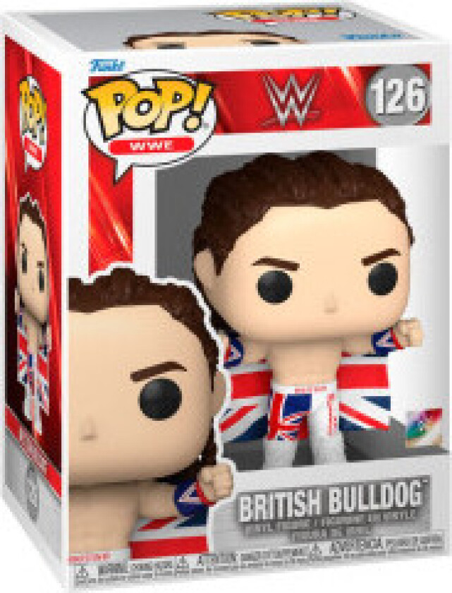 POP-figur WWE British Bulldog