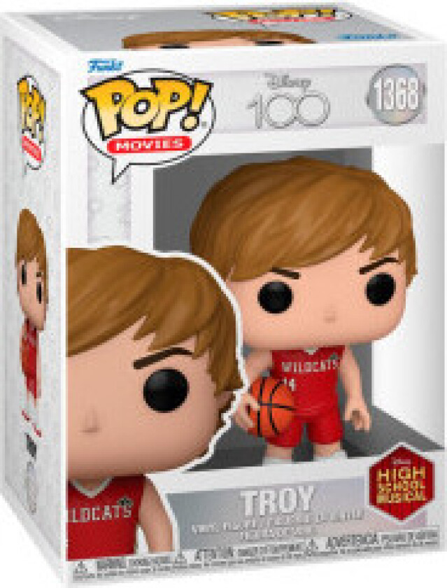 POP-figur Disney 100-årsjubileum High School Musical Troy