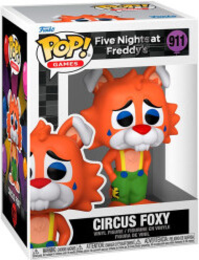 POP-figur av Five Nights at Freddys Circus Foxy