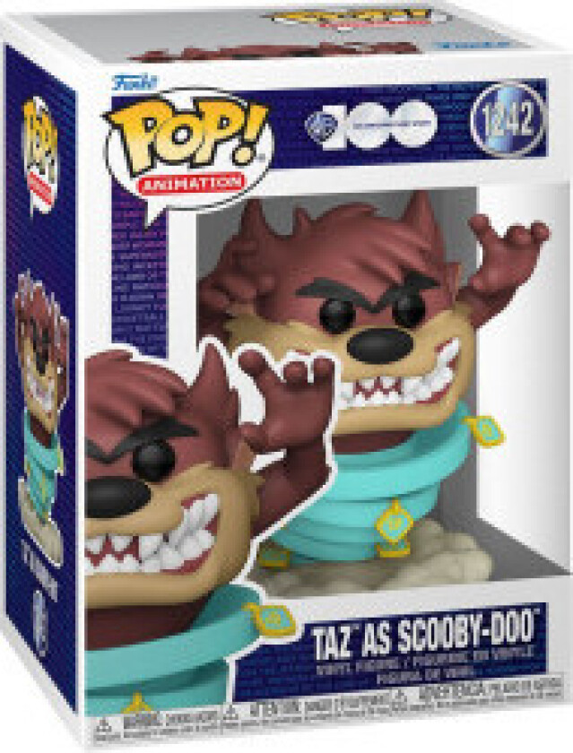 POP-figur av Looney Tunes Taz som Scooby-Doo