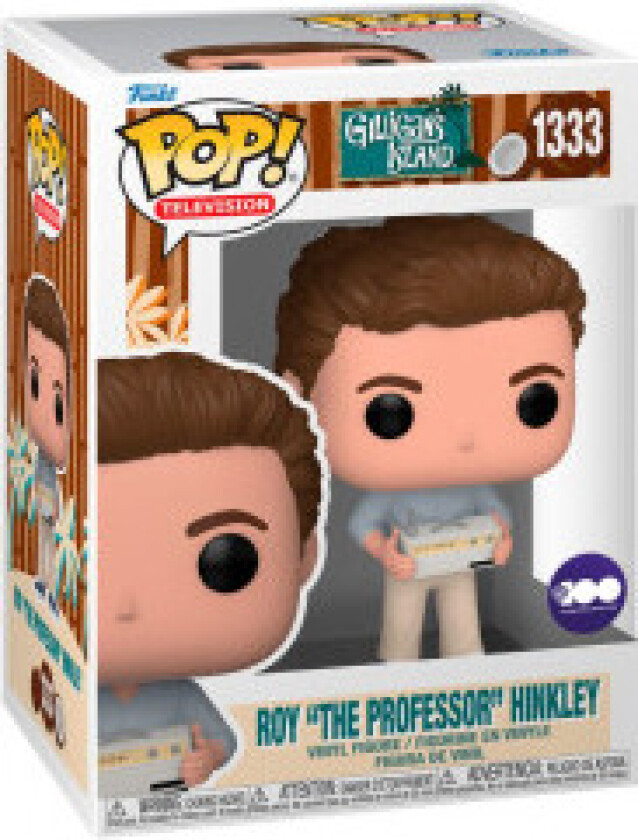 POP-figur av Giligans Island Roy the Professor Hinkley