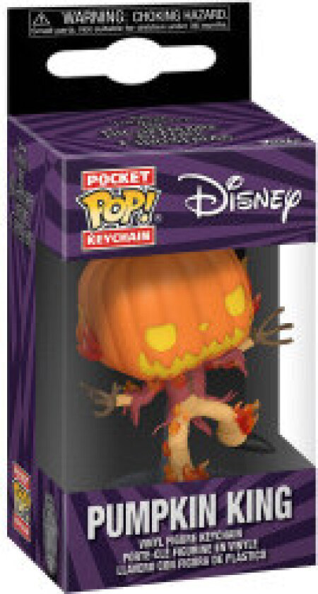 Pocket POP Disney nøkkelring Mareritt før jul 30-årsjubileum Gresskaret King