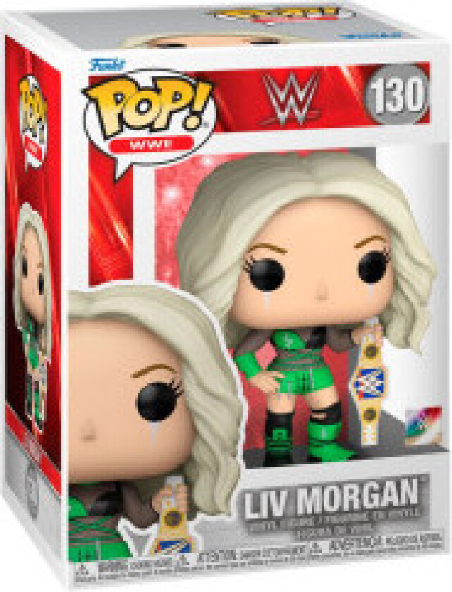 POP-figur WWE Liv Morgan med belte