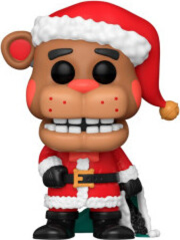 POP-figur av Five Nights at Freddys Holiday Santa Freddy