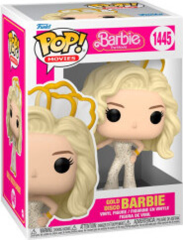 POP-figur Barbie Gold Disco