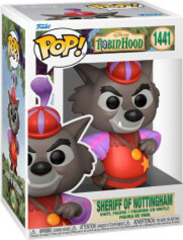 POP-figur Disney Robin Hood Sheriffen av Nottingham