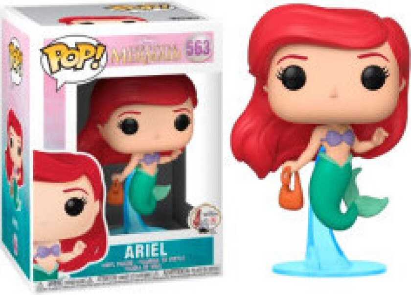 POP-figur Disney Den lille havfrue Ariel med veske