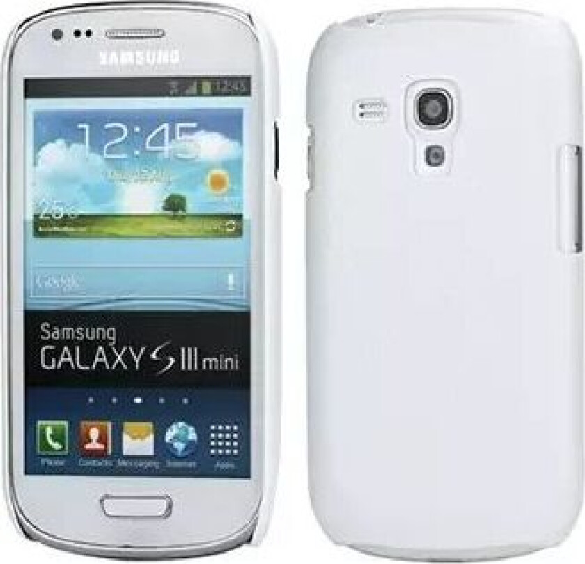 Samsung Galaxy S3 Mini Shell Deksel Hvit