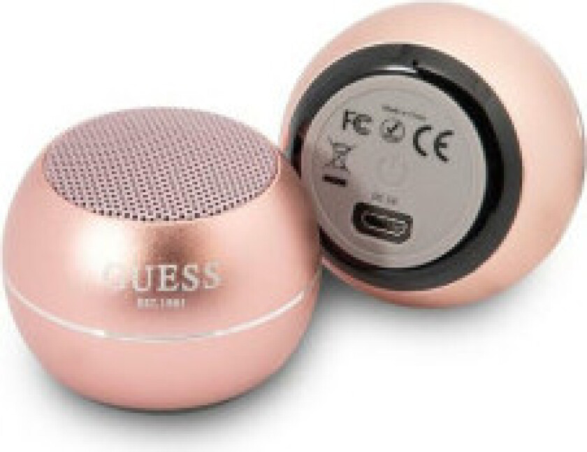 Guess Mini Bluetooth-høyttaler 3W 4H