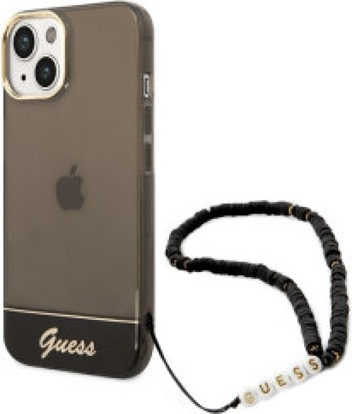 Guess Translucent Pearl Strap - Deksel til iPhone 14 Plus